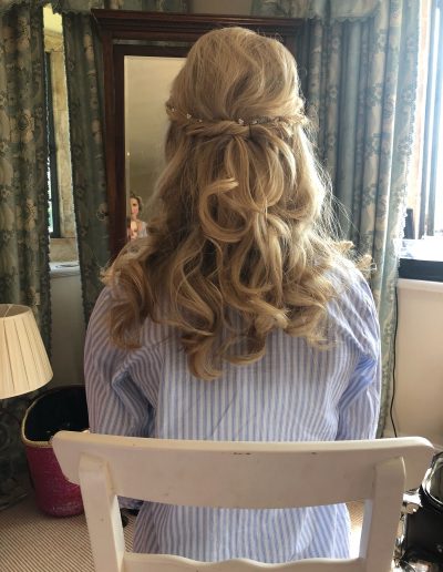 Lucy's hair long with Hollywood waves